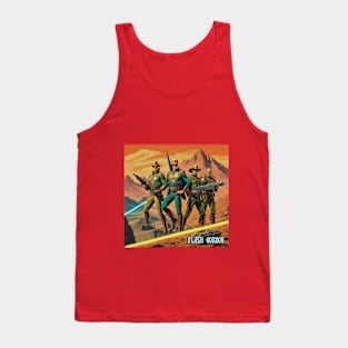 Flash Gordon and 3 Hawkmen Tank Top